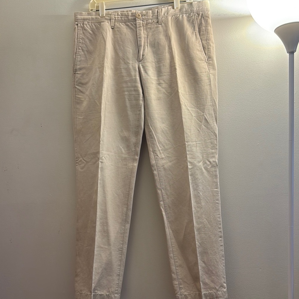 Cerruti Men's Cream Pants US Size: 36